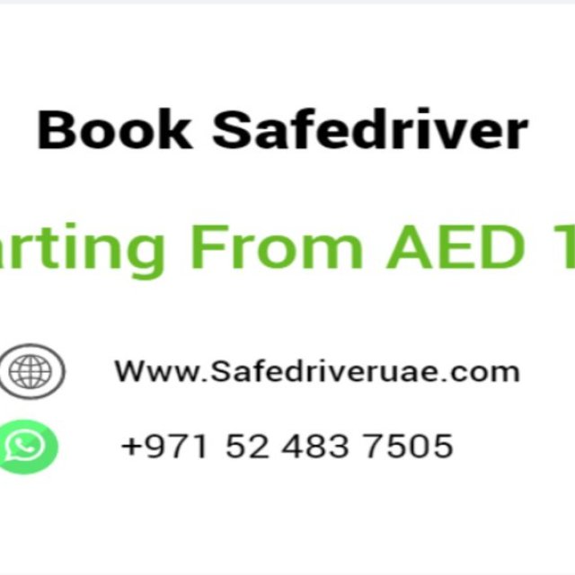 personal driver dubai monthly