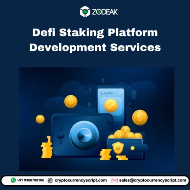 Defi Staking platform Development