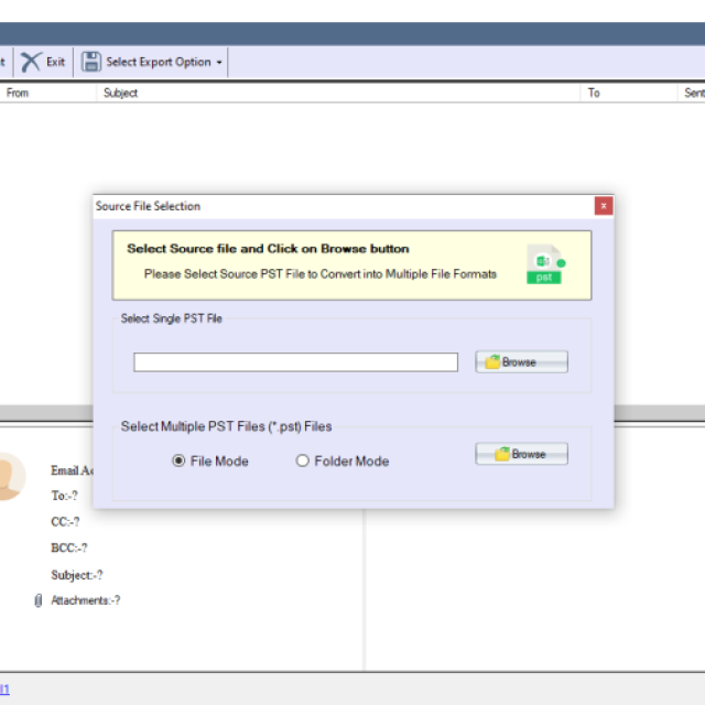 TrustVare PST Converter Tool