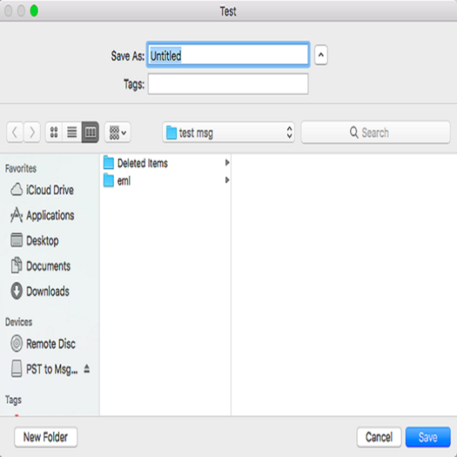 Mailvita PST to MSG Converter for Mac Software