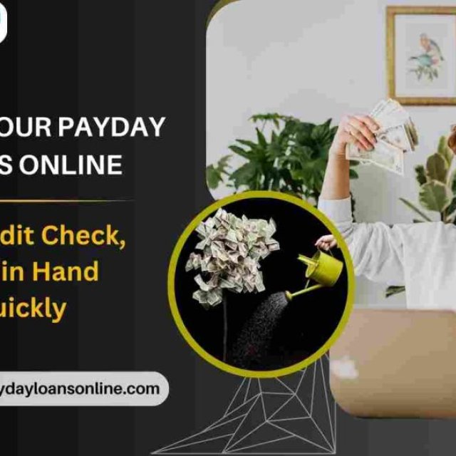 No Credit Check 1 Hour Payday Loans Online - Fast & Easy Application