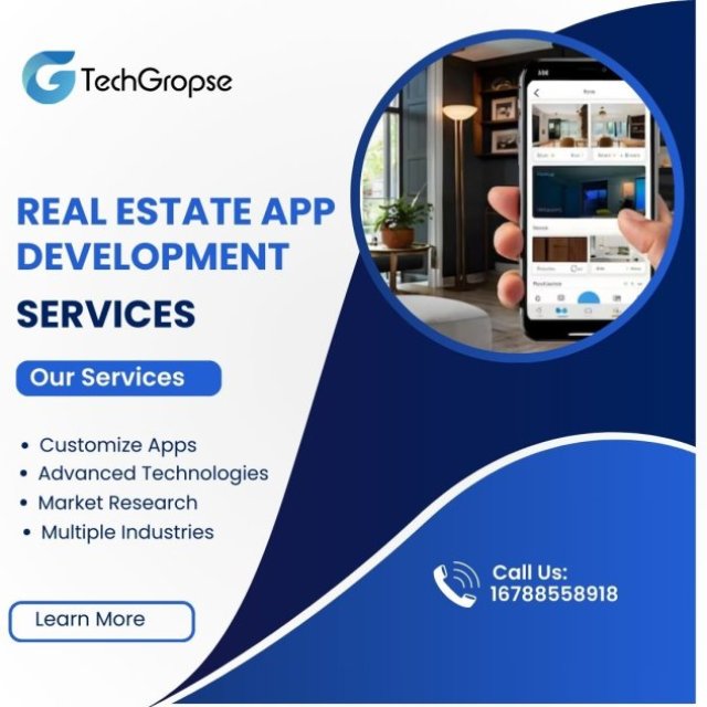 Real Estate App Development Company Techgropse