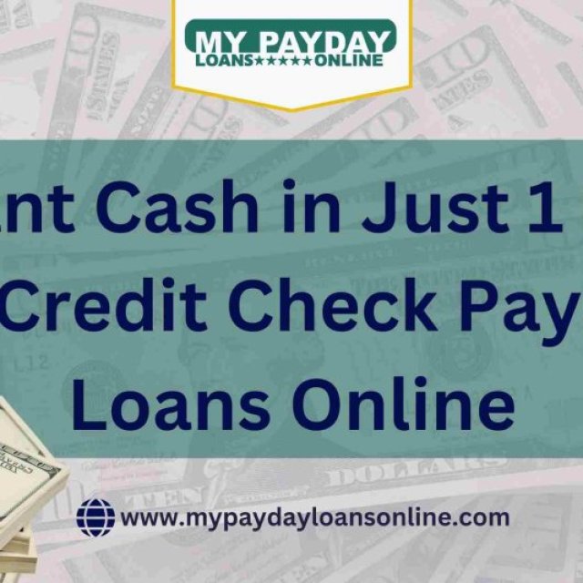 Emergency Funds? Get 1-Hour Payday Loans Online with No Credit Check