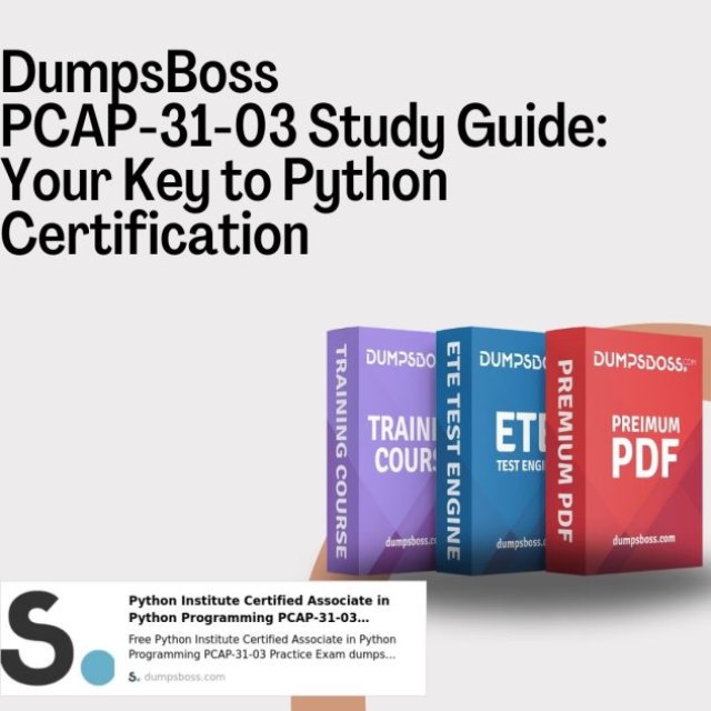 Get the Latest PCAP-31-03 Exam Dumps at DumpsBoss