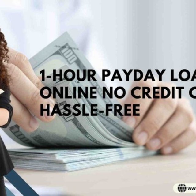 Quick Relief with 1-Hour Payday Loans Online No Credit Check