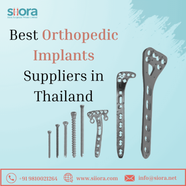 Best Orthopedic Implants Suppliers in Thailand