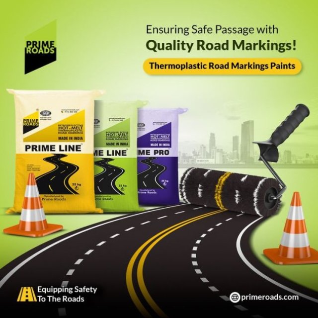 Road Marking Paint Manufacturers in India | Prime Roads