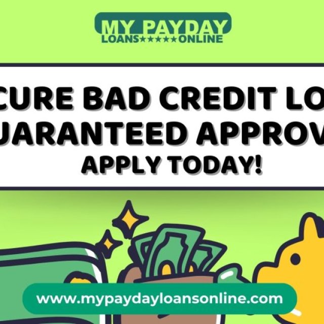 Guaranteed Approval Loans for Bad Credit - Apply Online Now!