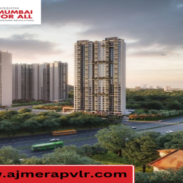 Ajmera PVLR Mission Mumbai For All Powai Vihar Link Road 1 2 3 BHK Flats