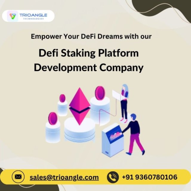 DeFi Staking Platform Development Company