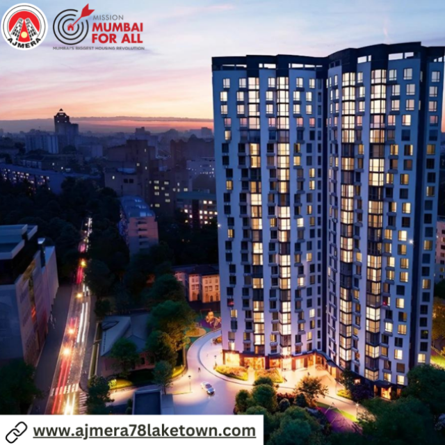 Ajmera Realty 78 Lake Town Bhandup PVLR Powai Vihar Link Road 1 2 & 3 BHK Flats Vikhroli