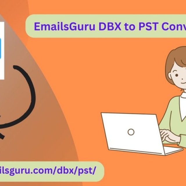 EmailsGuru DBX to PST Converter