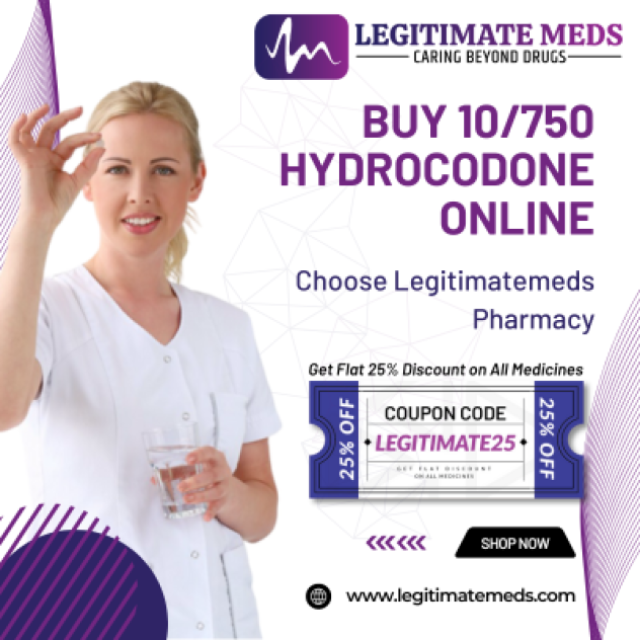 Purchase Hydrocodone 10/750mg - Online Prescription Available