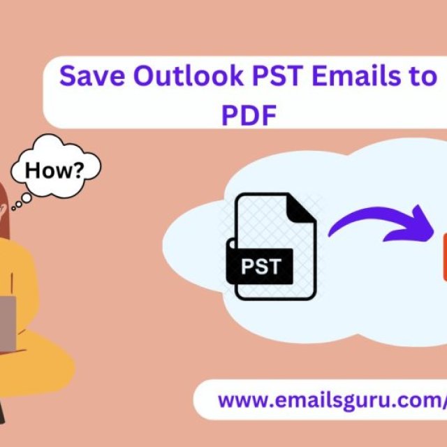 EmailsGuru Outlook PST to PDF Converter