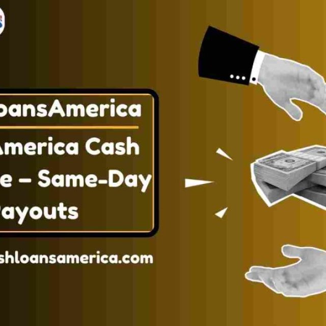 Get a Cash America Cash Advance Today