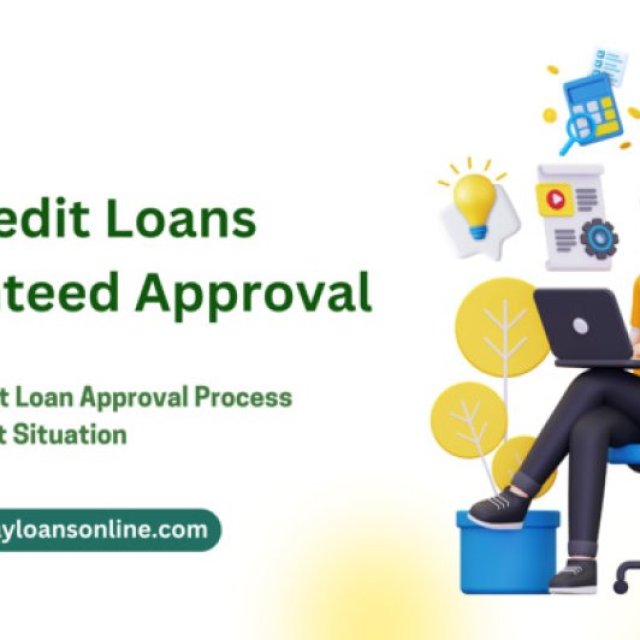 Bad Credit Loans Guaranteed Approval - No Credit Check