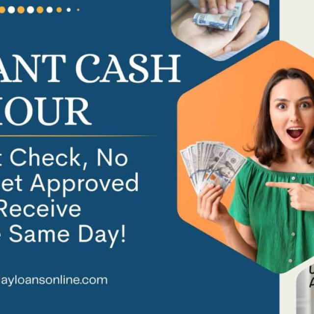 Emergency Cash in 60 Minutes! 1-Hour Payday Loans Online No Credit Check for Quick Relief!