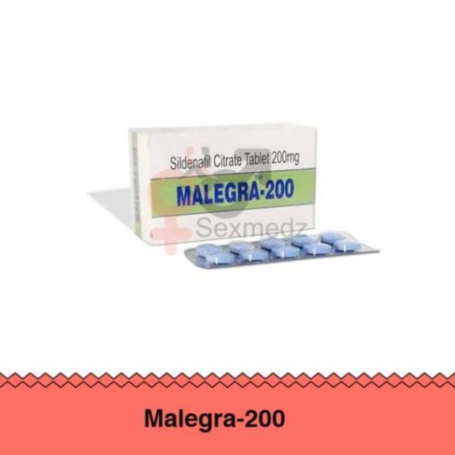 Malegra 200 mg Buy Sildenafill Pills New ED Pills