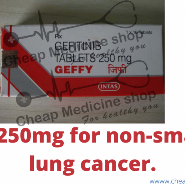 Geffy 250mg for non-small cell lung cancer