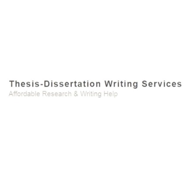 Thesis-Dissertation Writing Services