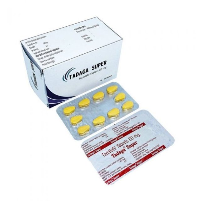 Order Tadaga Super 60mg Dosage Online | Tadalafil 60mg