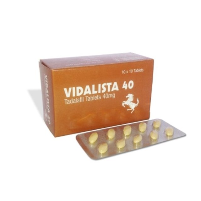 Vidalista 40- Tadalafil Tablet