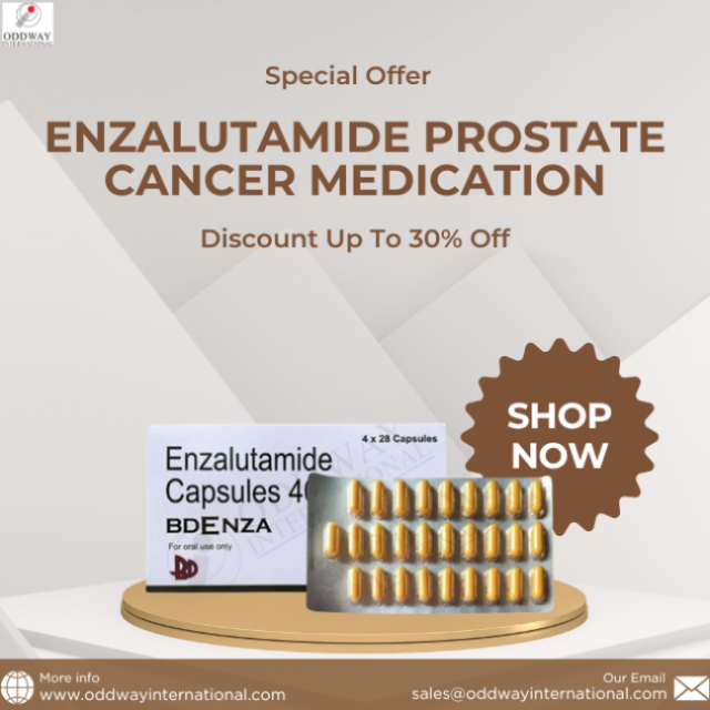 Enzalutamide Prostate Cancer Medication Up to 30% Off