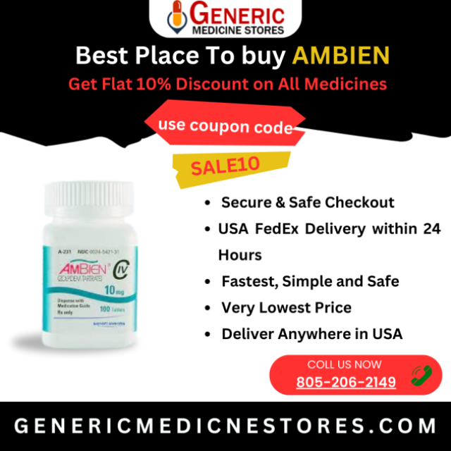 Best Medical Shop to get Ambien(Zolpidem) Online