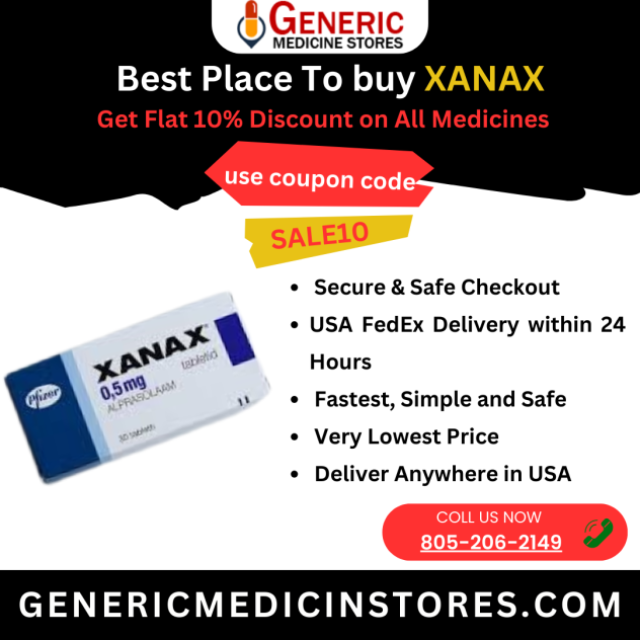 Order Xanax (Alprazolam) Online at Cheapest Prices