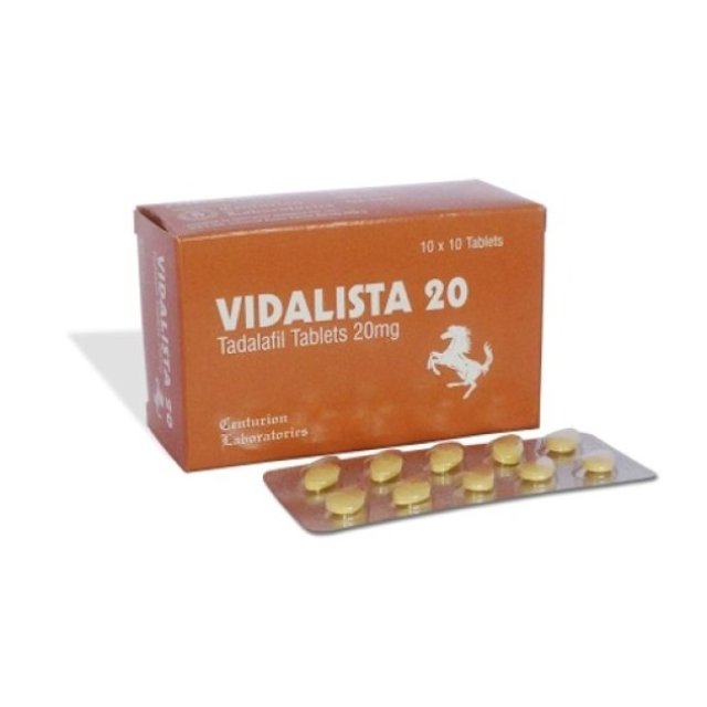 Vidalista 20 Tadalafil tablet