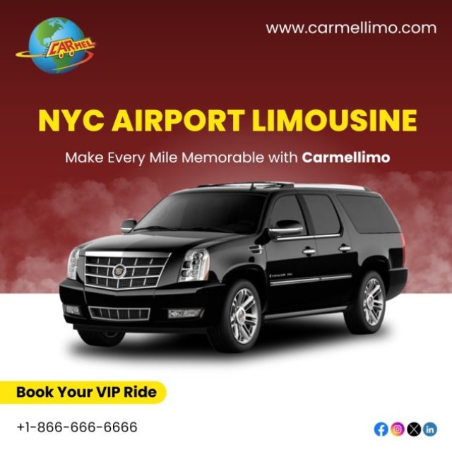 New York City Airport Limousines - Book Your Elegant Ride at Carmellimo.com