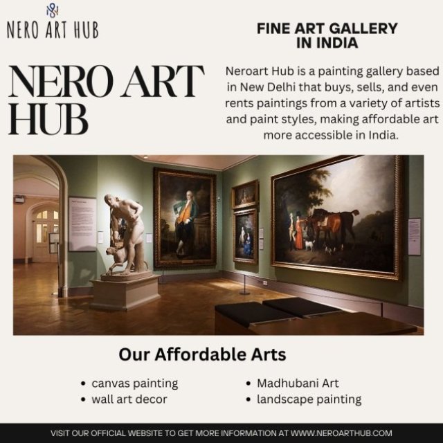 Neroart Hub and their platform to buy and sell paintings online