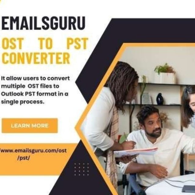 EmailsGuru OST to PST Converter Software