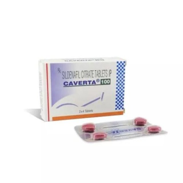 Buy Caverta 100mg Online | Sildenafil citrate 100m