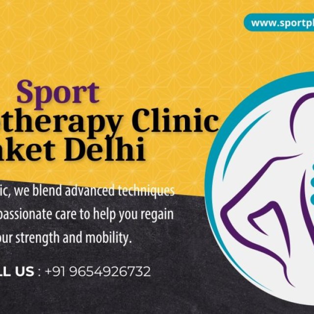 Reclaim Your Mobility at Sports Physiotherapy Clinic Saket! | Contact us at +91 9654926732