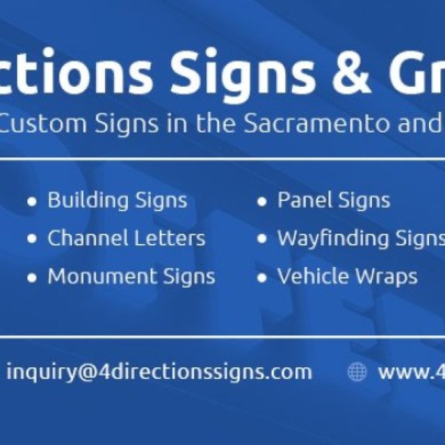 4 Directions Signs & Graphics