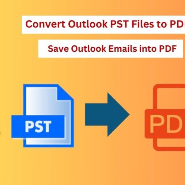 How to Convert My Bulk PST Files to PDF Format?