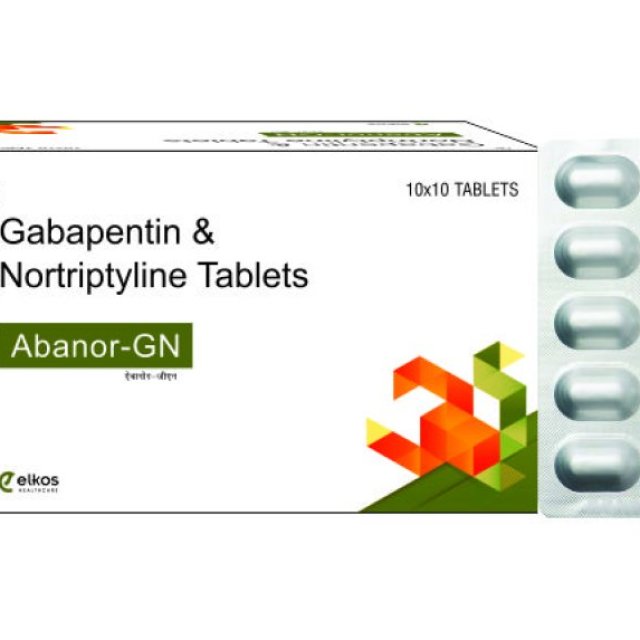 Gabapentin Nortriptyline Hydrochloride Tablets