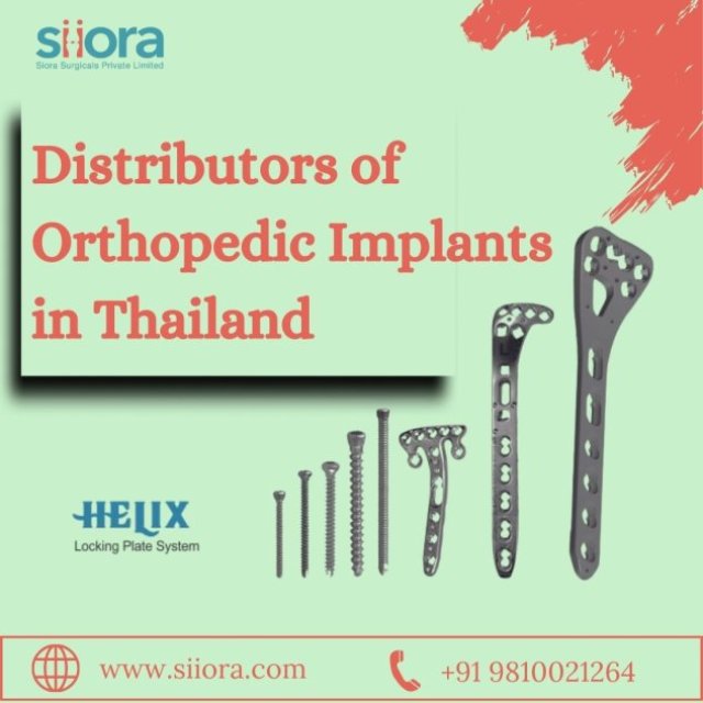 Distributors of Orthopedic Implants in Thailand