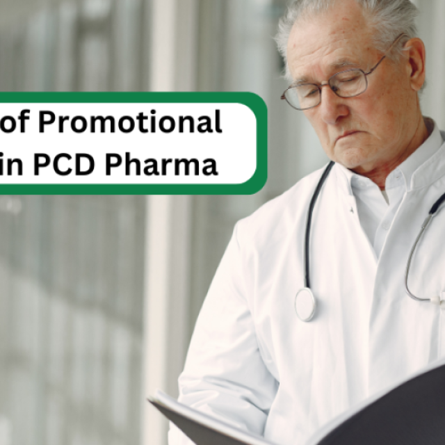 What are the importance and benefits of promotional support in PCD pharma franchise business?