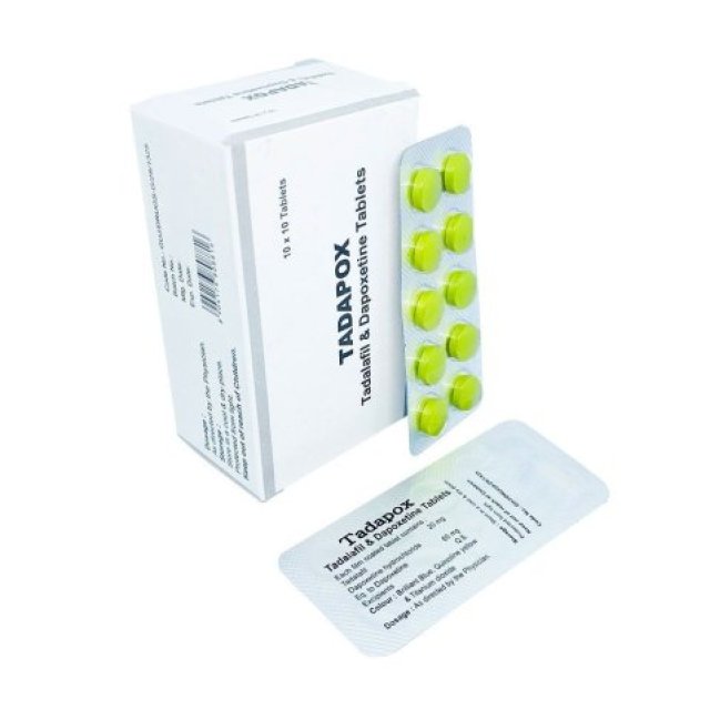 Buy Tadapox 80mg Cheap Online | Tadalafil and  Dapoxetine