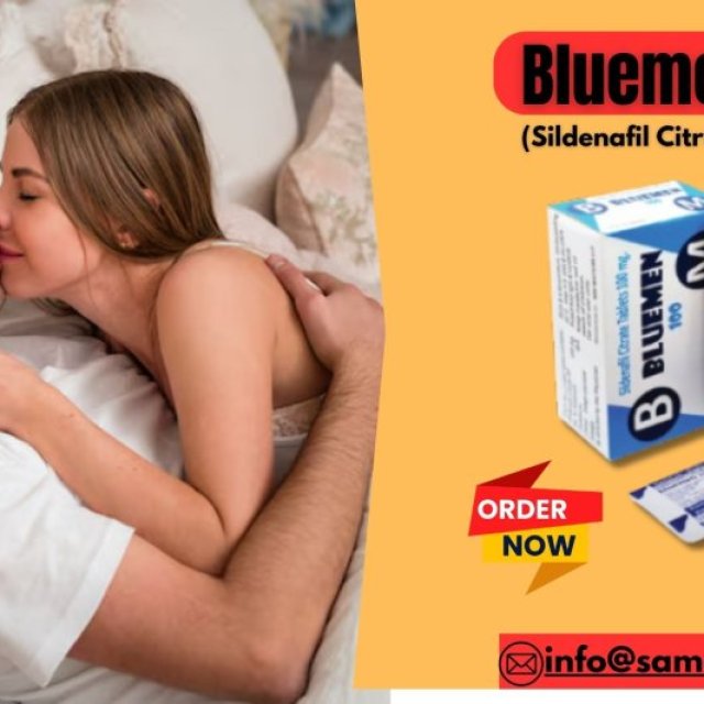 Bluemen 100mg: An Instant Solution to Fix Sensual Performance in Males