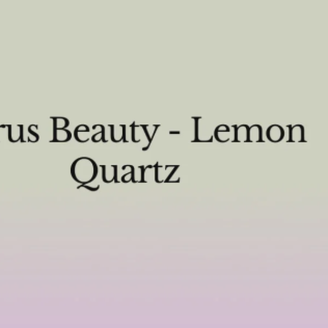 Lemon Quartz Jewelry: Where Sunshine Meets Sophistication